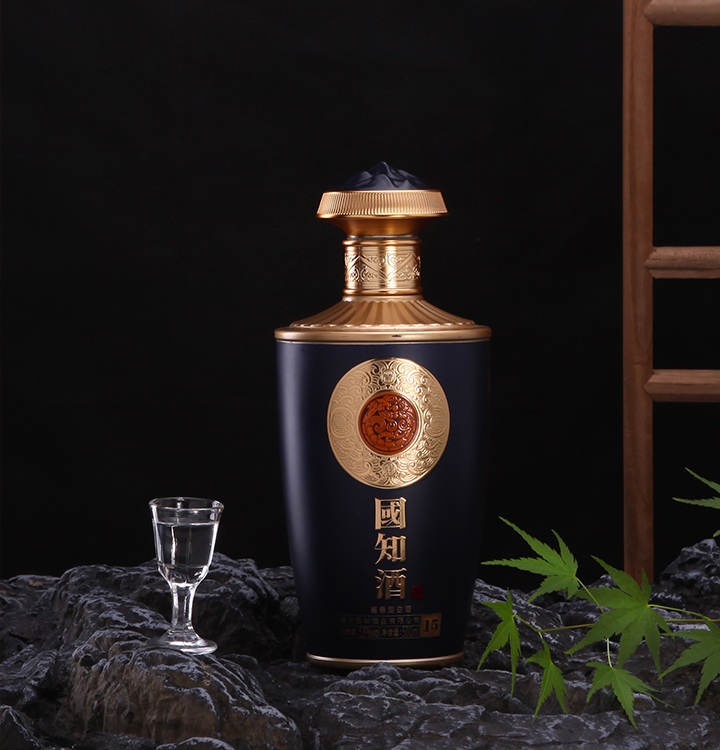信阳国知酒15蓝金